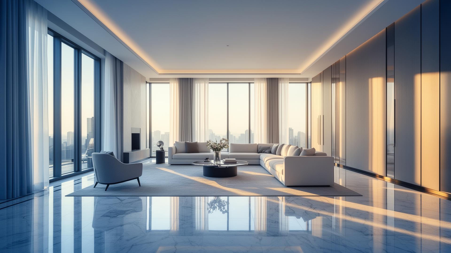 Pristine luxury interior